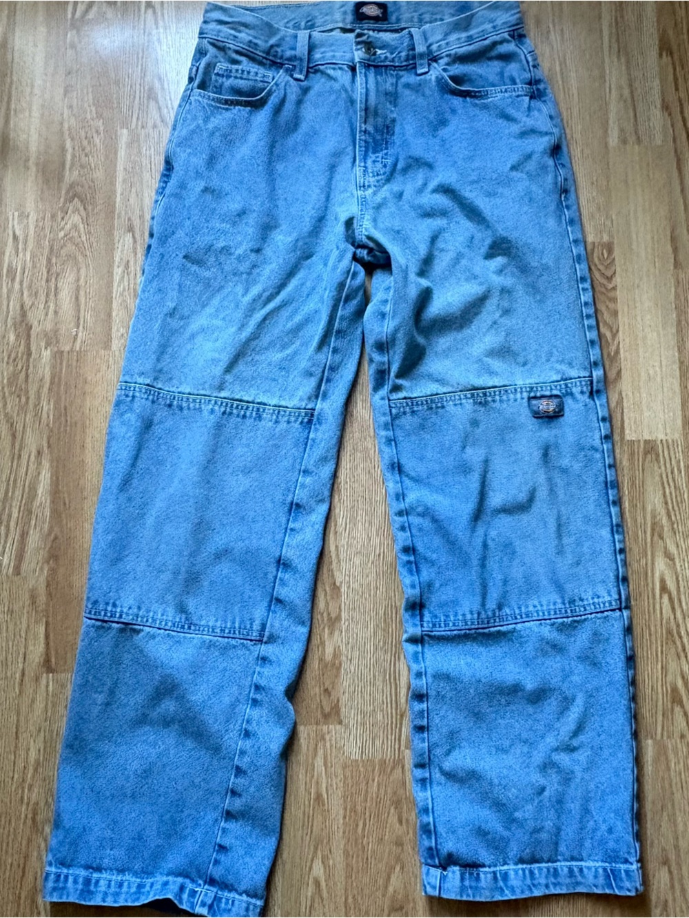Dickies double knee denim jeans men size 30x32 loose fit